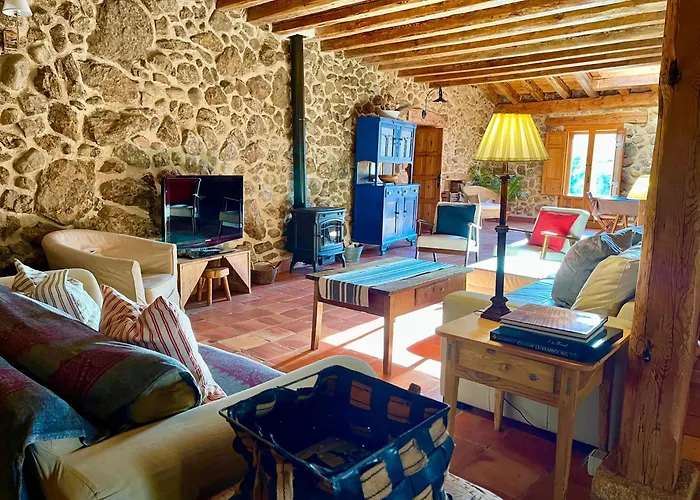 Casona De Saltus, Espectacular Casona En Sotosalbos,10min De Segovia Semesterbostad